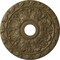 Ekena Millwork Spring Leaf Medallion (Canopies up to 5 5/8"), 19 7/8"OD x 3 5/8"ID x 1 1/4"P, Mississippi Mud CM19SPMMF - alternate 1